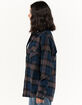 RSQ Womens Oversized Plaid Flannel image number 2