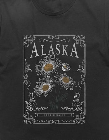 ALASKA Arctic Daisy Stamp Unisex Tee Alternative Image