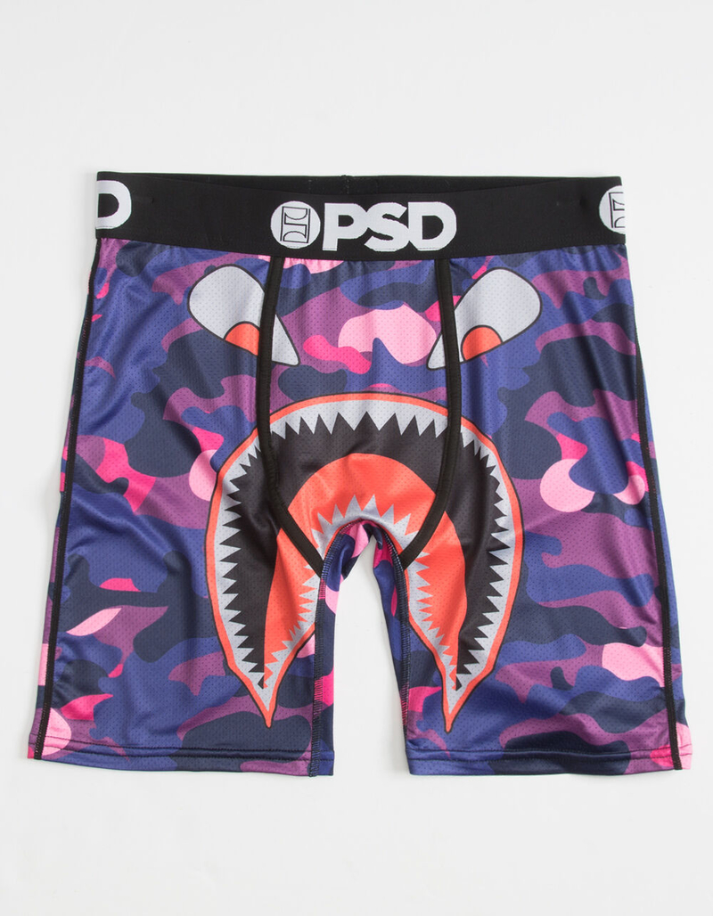 PSD Purple Warface Mens Boxer Briefs image number 0