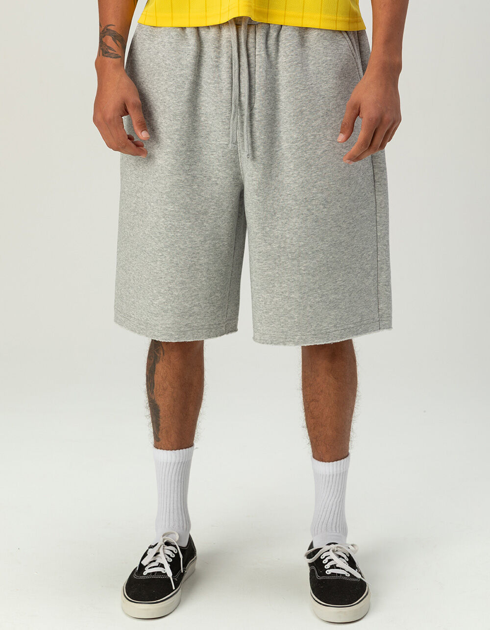RSQ Mens Baggy Sweat Shorts - HEATHER GRAY | Tillys