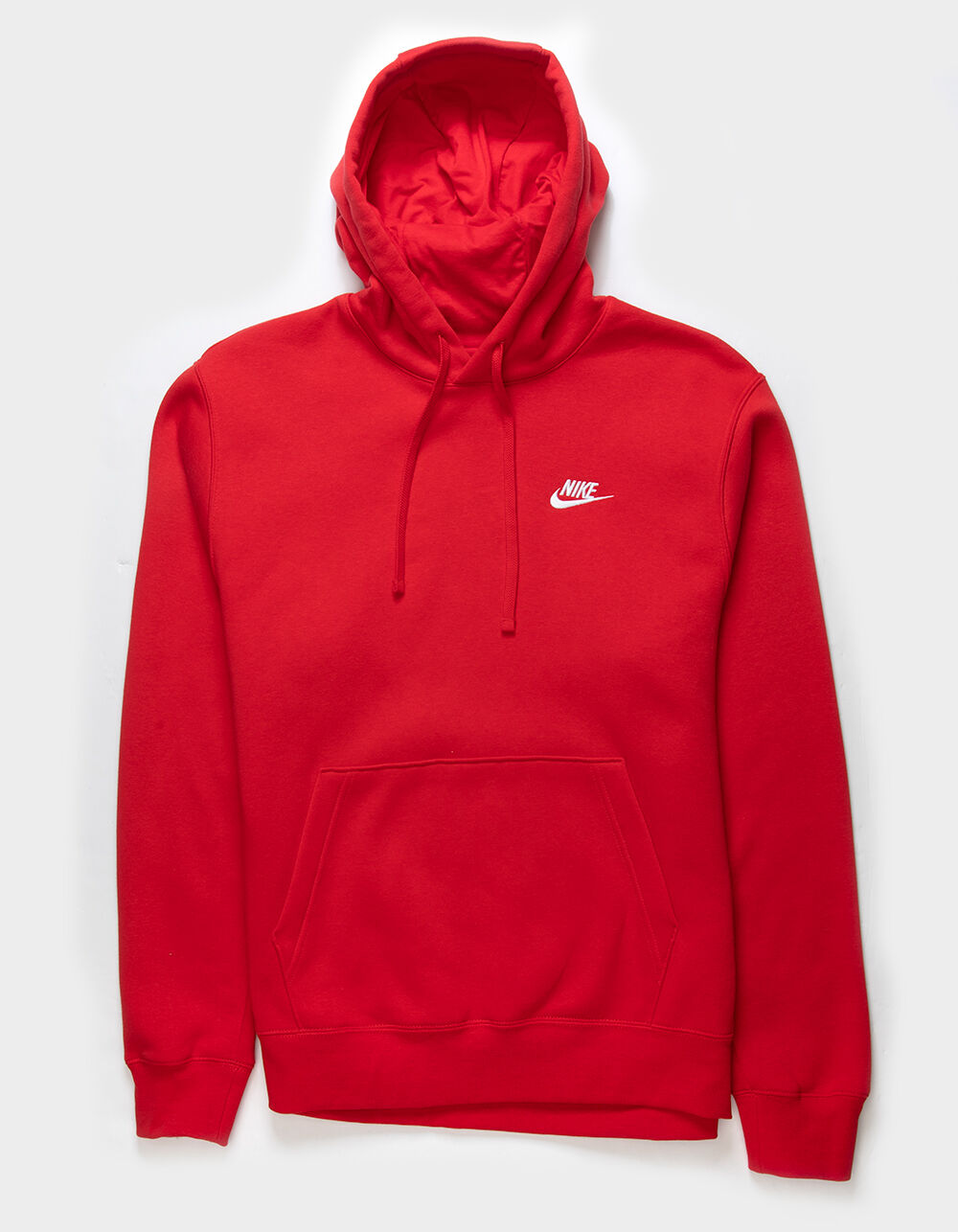 NIKE Sportswear Club Fleece Mens Pullover Hoodie - RED | Tillys