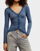 FREE PEOPLE Big Love Womens Rib Cardigan image number 1