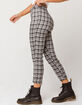 SKY AND SPARROW Plaid Womens Pants image number 2