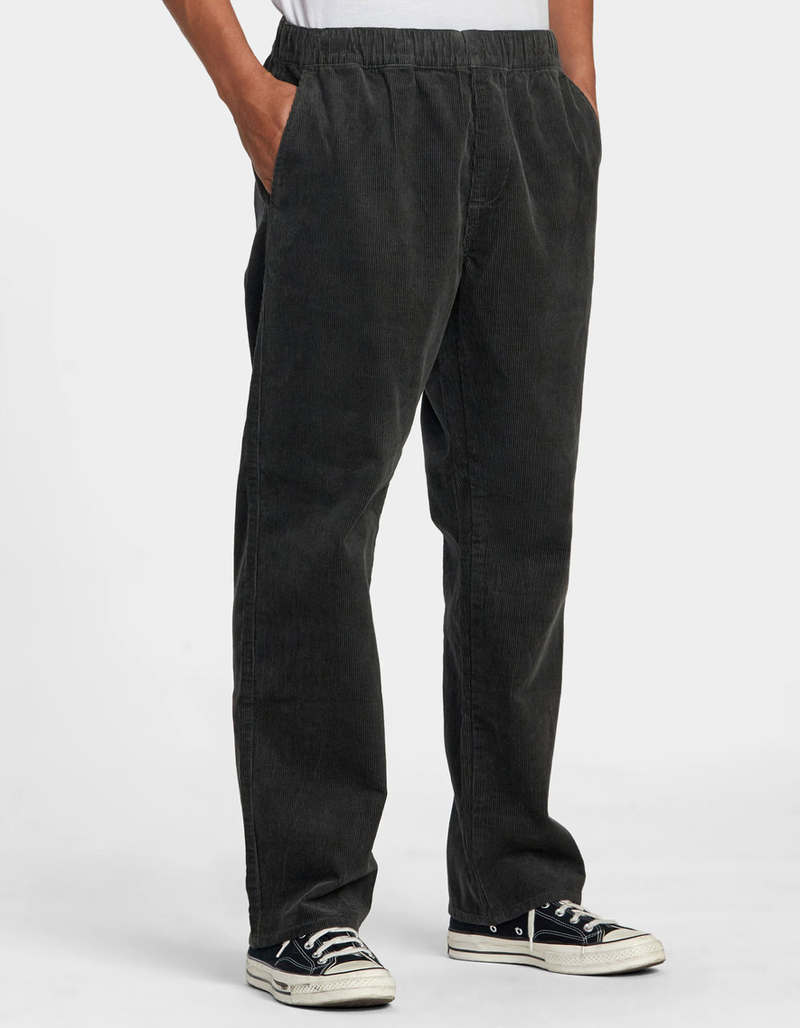 RVCA Americana Mens Elastic Waist Corduroy Pants image number 4
