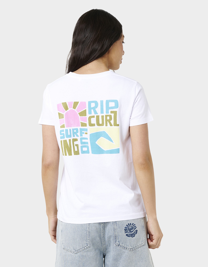 RIP CURL Catalina Island Standard Womens Tee image number 1