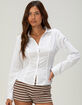 RSQ Womens Long Sleeve Button Up Shirt image number 1