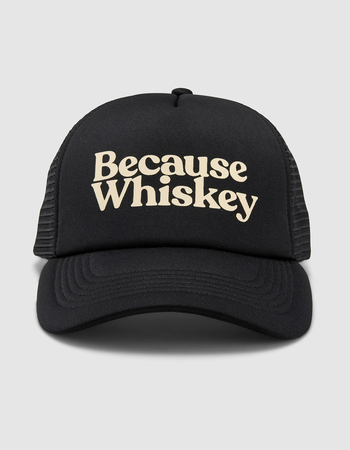 BECAUSE WEEKEND Because Whiskey Trucker Hat Primary Image