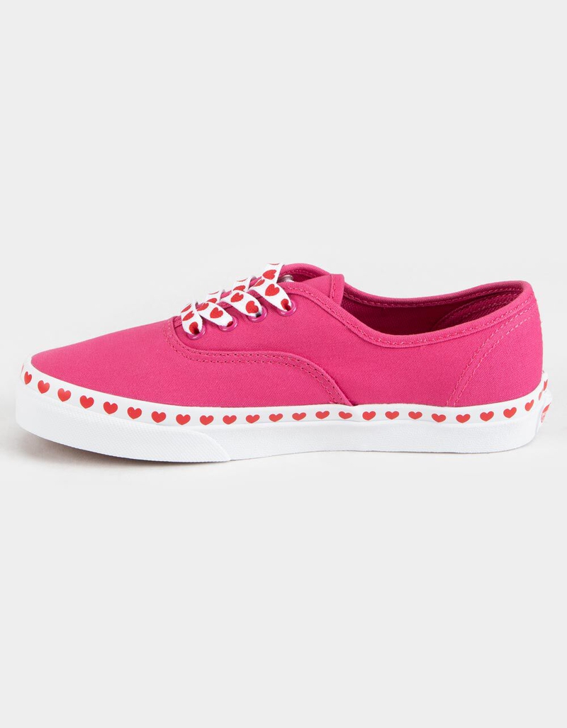 VANS Heart Foxing Authentic Girls Shoes image number 3