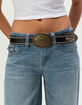 Floral Embroidered Belt image number 3