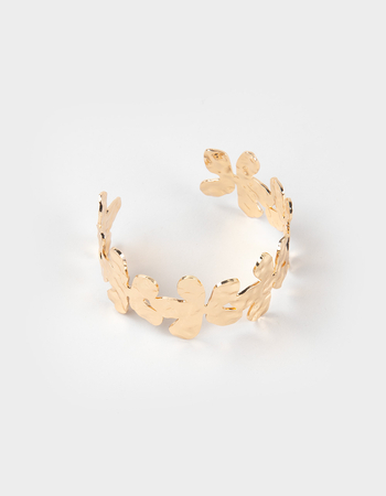 FULL TILT Floral Cuff Bracelet Primary Image