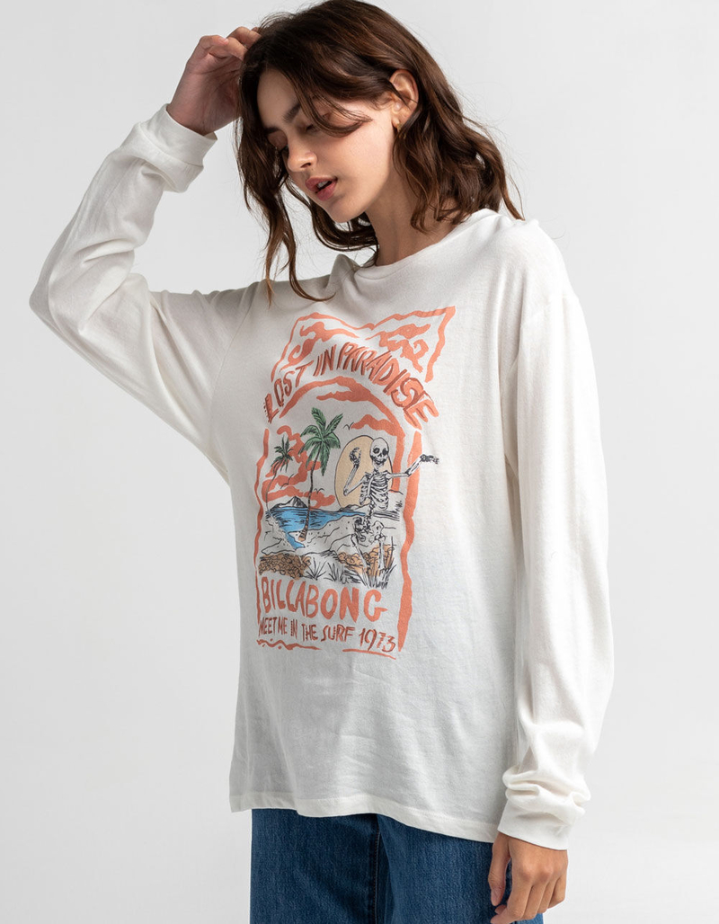 BILLABONG Painterly Skeleton Womens Tee image number 1