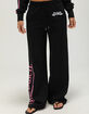 VON DUTCH Womens Wide Leg Sweatpants image number 2