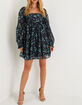 LULUS Floral Womens Babydoll Dress image number 4
