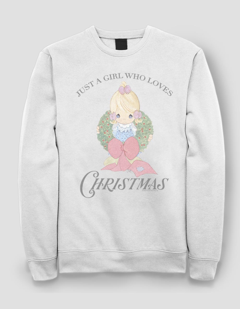 PRECIOUS MOMENTS Love Holiday Unisex Christmas Sweatshirt image number 0
