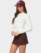 EDIKTED Kiyan Long Sleeve Tee image number 2