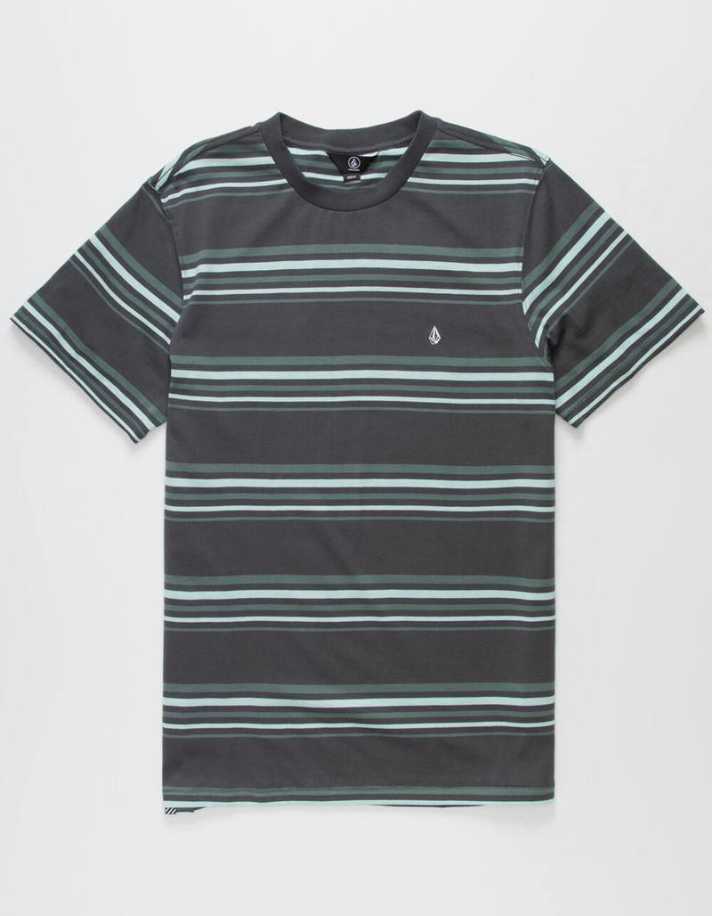 VOLCOM Thorne Mens Aqua T-Shirt image number 0