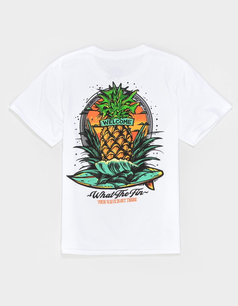 WHAT THE FIN Welcome Wave Boys Tee image number 0