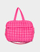 KATYDID Quilted Duffel Weekender Bag with Pass-Thru Slip image number 1