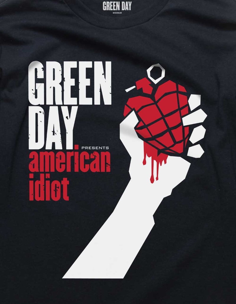 GREEN DAY American Idiot Unisex Long Sleeve Tee image number 1