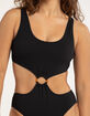 RSQ Texture Ring One Piece Swimsuit image number 4
