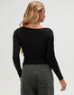 BDG Urban Outfitters Frankie Womens Long Sleeve Top image number 4