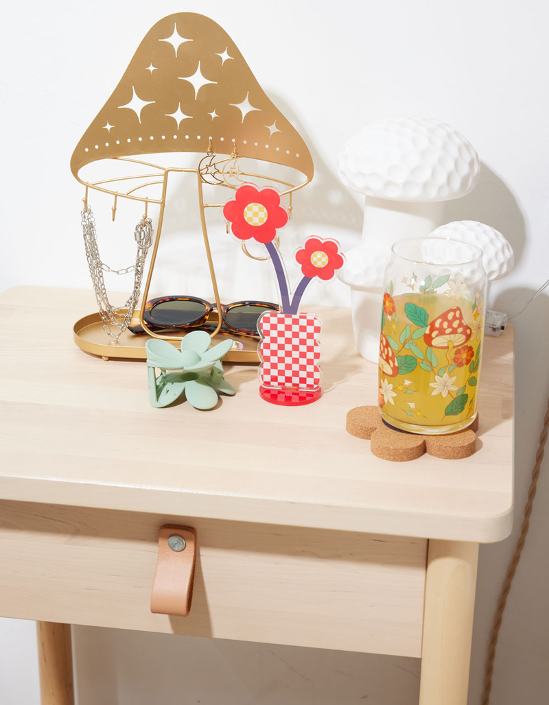 TILLYS HOME Mushroom Graphic Can Glass image number 1