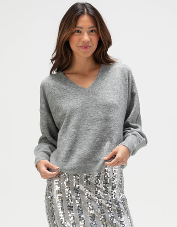 VERO MODA Jupiter Womens V-Neck Sweater Primary Image