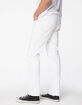 RSQ Mens Slim White Jeans image number 3