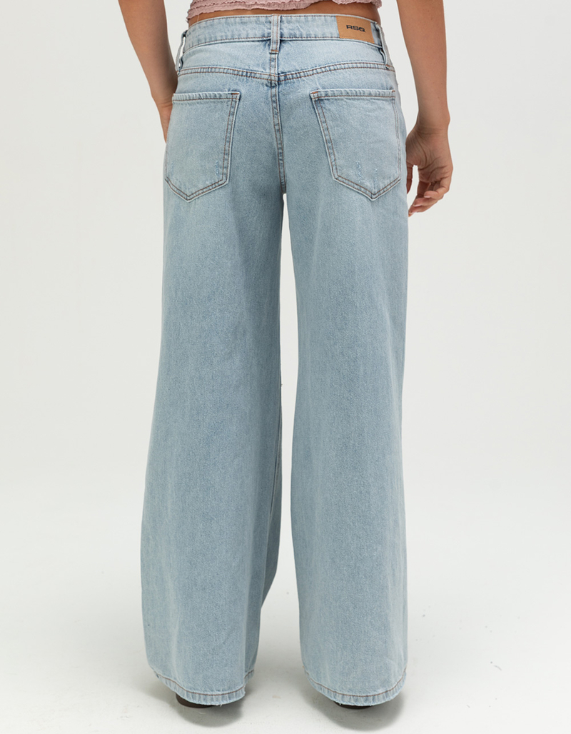 RSQ Womens Low Rise Baggy Jeans image number 4