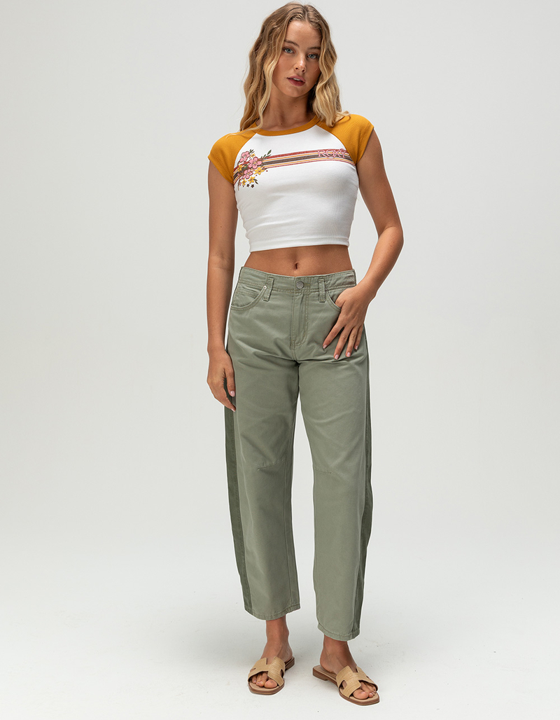 ROXY Surf Pipe Contrast Womens Jeans image number 0