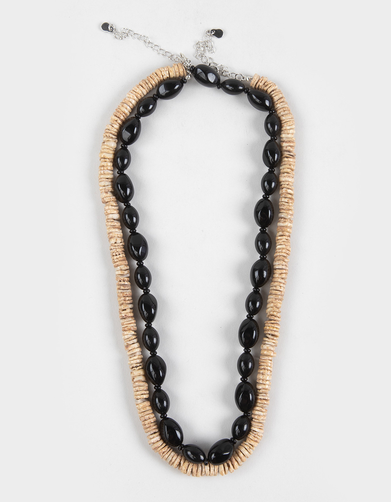 RSQ 2 Pack Puka Shell Necklaces image number 0