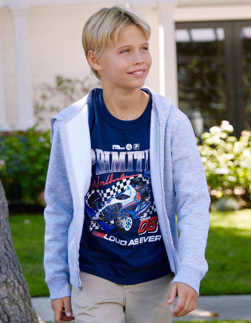 RSQ Boys Zip Up Fleece Hoodie image number 7