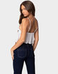 EDIKTED Sunrise Babydoll Tank Top image number 5