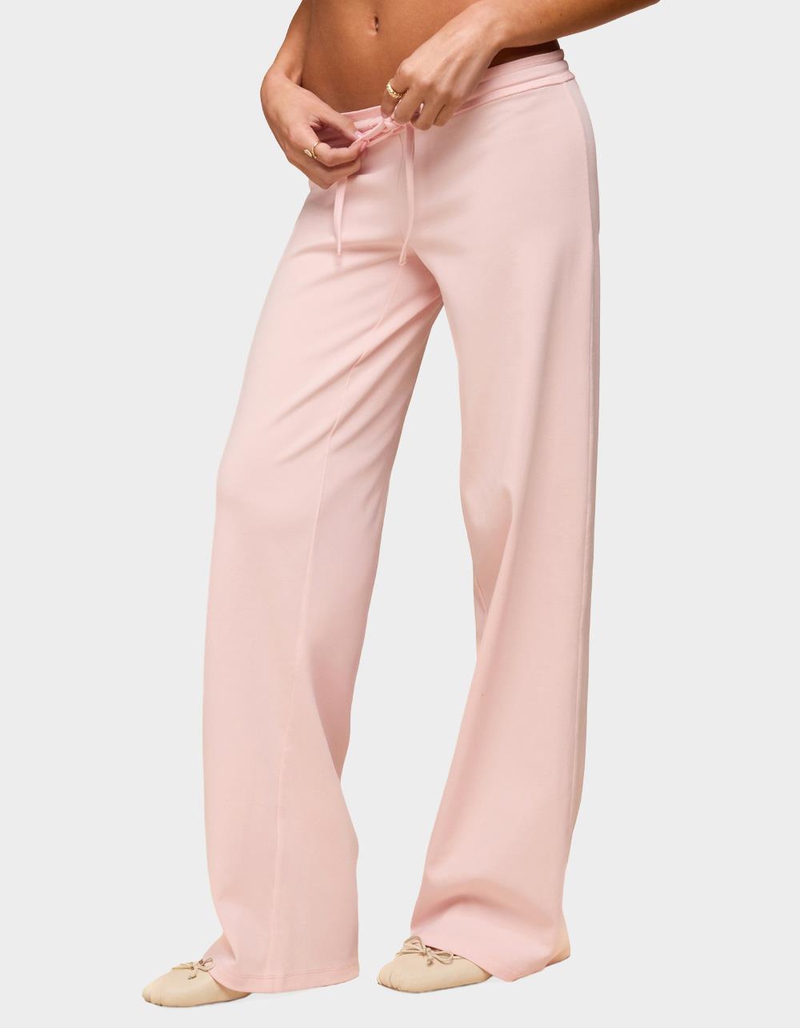 EDIKTED Claudia Straight Leg Pants image number 1