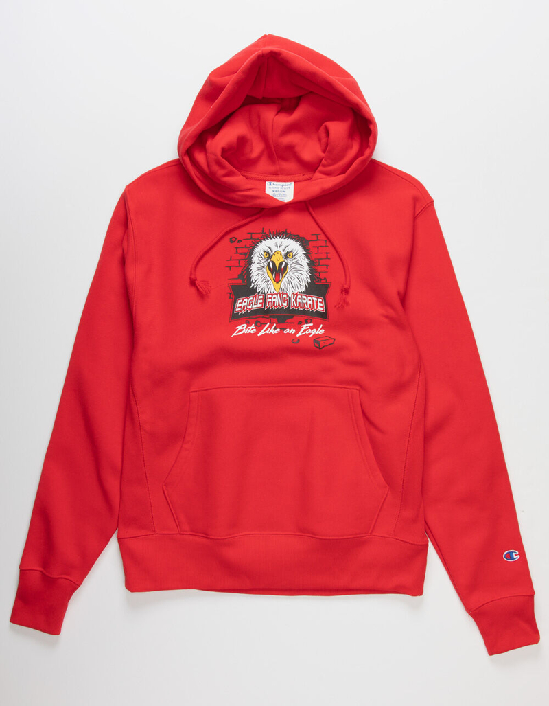 CHAMPION x Cobra Kai Reverse Weave Eagle Fang Mens Hoodie image number 0