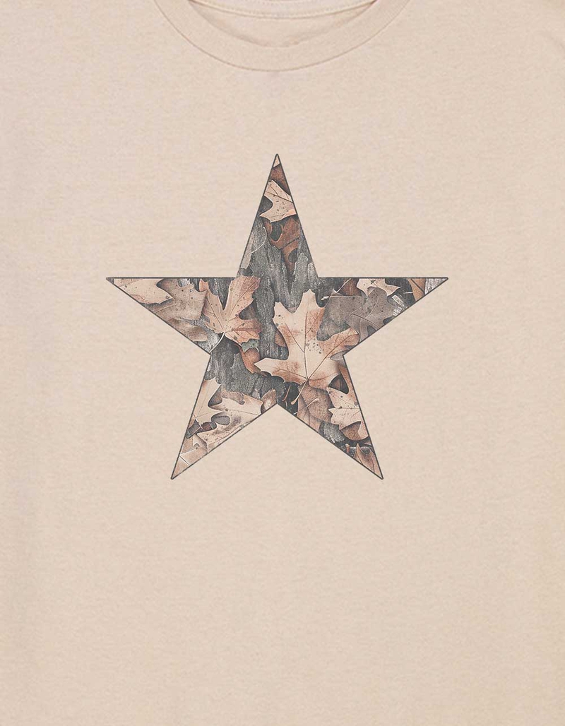 STAR Woodland Distressed Unisex Kids Tee image number 1