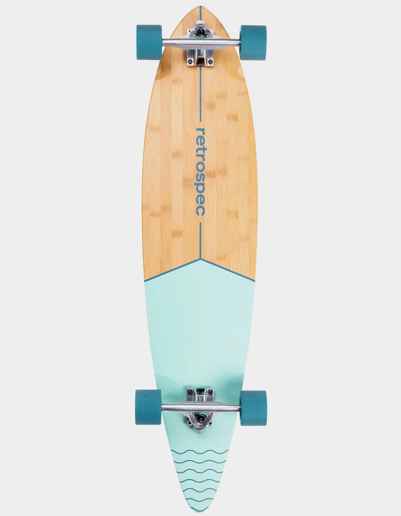 RETROSPEC Zed 41" Pintail Longboard Skateboard image number 0