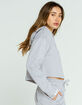 ADIDAS R.Y.V. Womens Cropped Hoodie image number 3