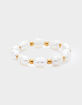 MAUKA Gold Pearl Elastic Ring image number 1