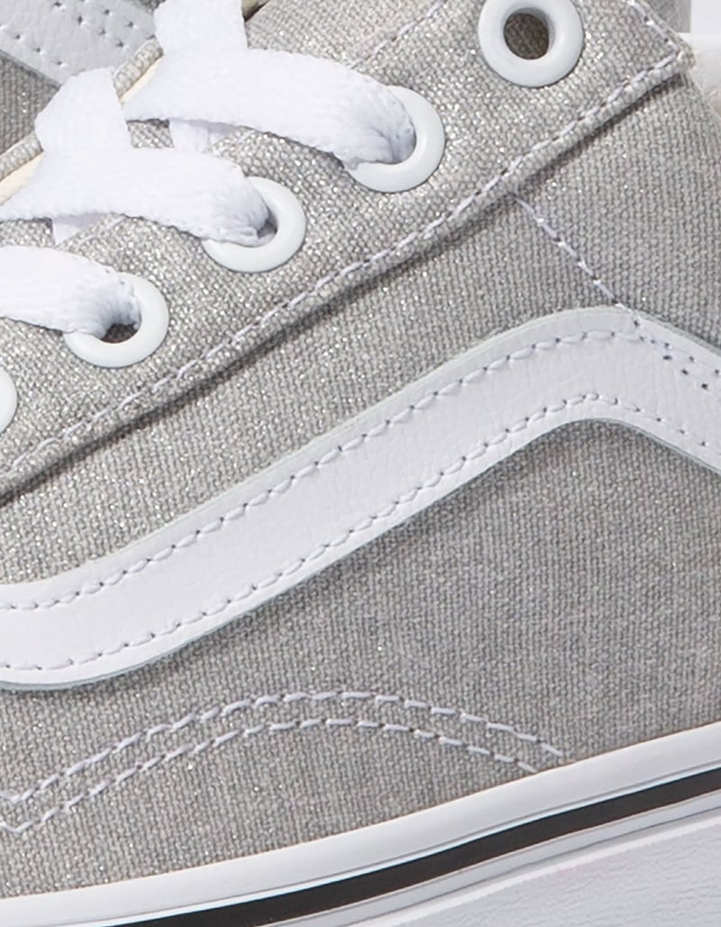 VANS Old Skool Womens Silver Shoes image number 2
