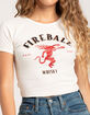 RIPPLE JUNCTION Fireball Womens Baby Tee image number 2