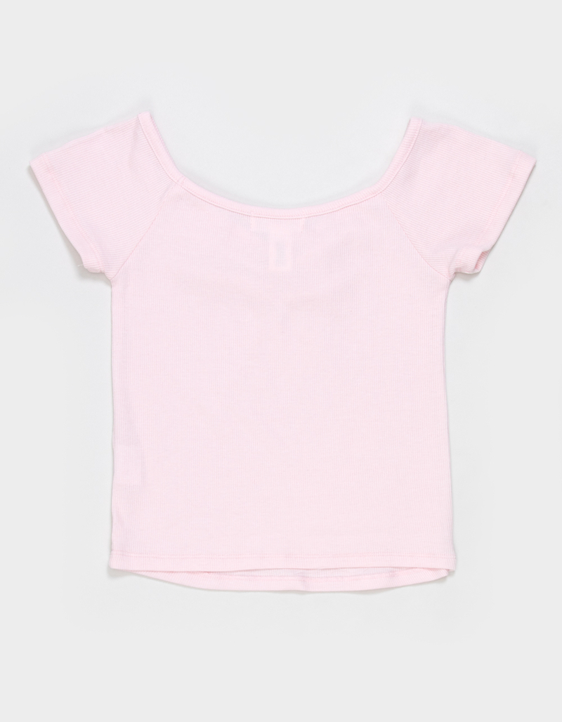 FULL TILT Essentials Girls Cinch Tee image number 1