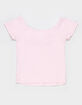 FULL TILT Essentials Girls Cinch Tee image number 2