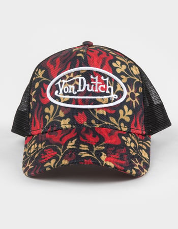 VON DUTCH Burnbloom Trucker Hat Alternative Image