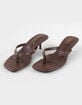 ANNE MICHELLE Daytime Kitten Womens Heels image number 4