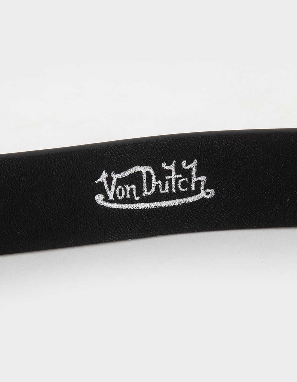 VON DUTCH Enamel Plaque Buckle Belt - BLACK | Tillys