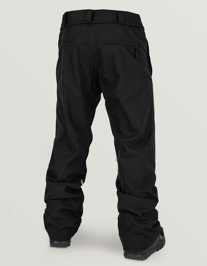 VOLCOM Freakin Mens Black Snow Chinos image number 1