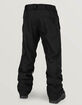 VOLCOM Freakin Mens Black Snow Chinos image number 2