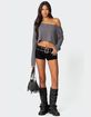 EDIKTED Cropped Off Shoulder Top image number 2