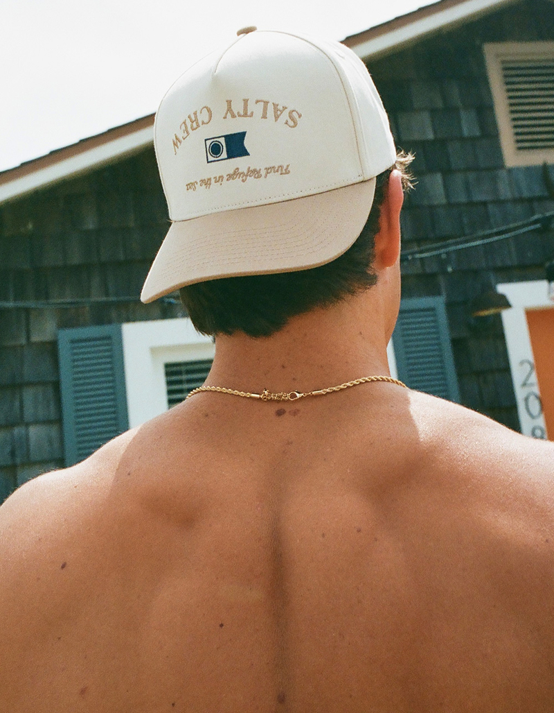 SALTY CREW Upside Down Crew Snapback Hat image number 4
